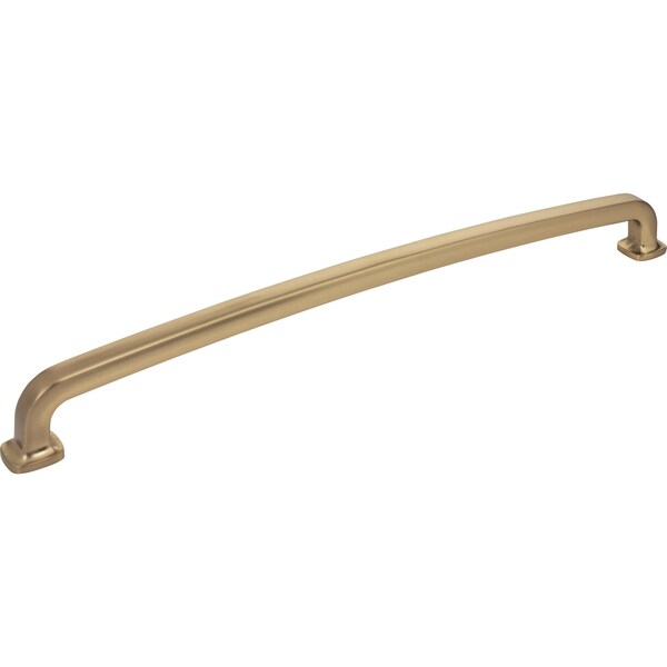 Jeffrey Alexander 18" Center-to-Center Satin Bronze Belcastel 1 Appliance Handle MO6373-18SBZ - main
